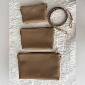Mina Baie Mia Pouch Set - Desert Leather